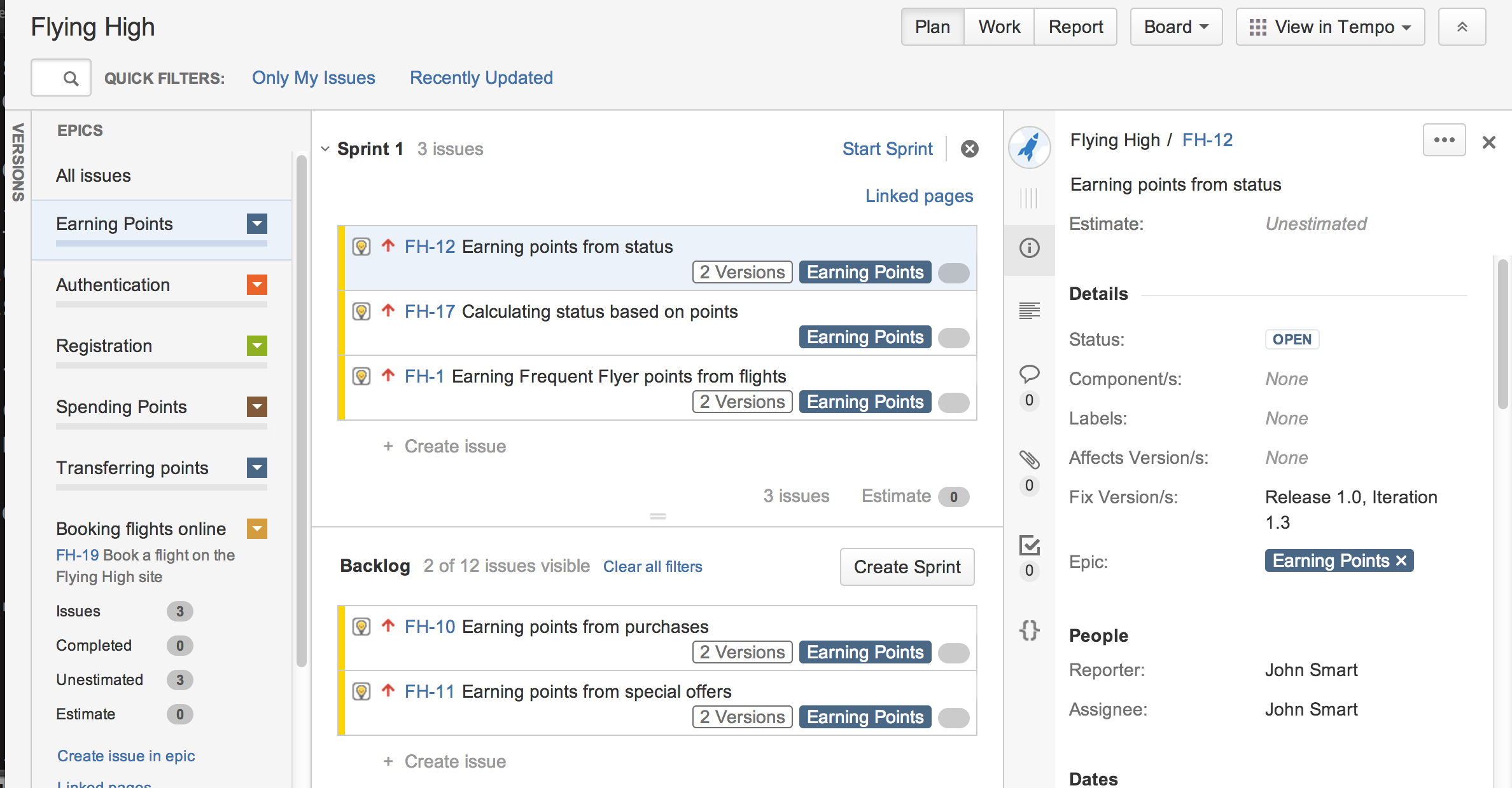 jira agile board