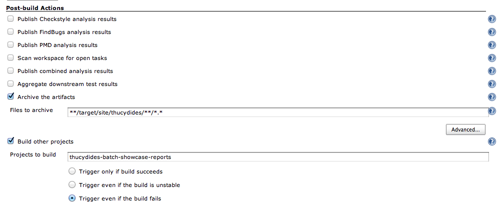 parallel webtests post build